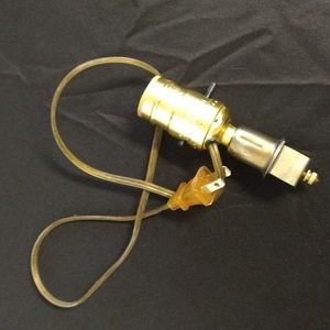 Vintage Basket Adapter w/ Brown Cord